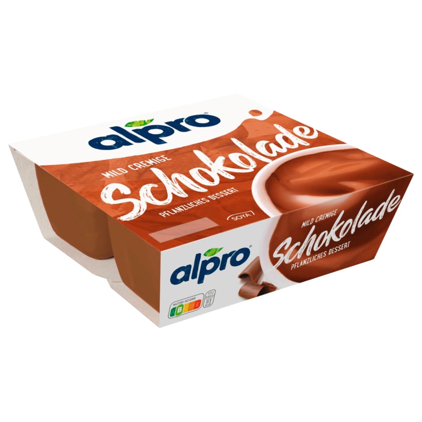 Alpro Soja-Dessert Schokolade Mildfein vegan 4x125g